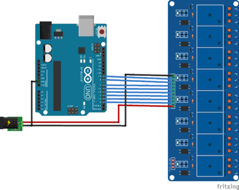 Using a multi-channel relay module with Arduino • AranaCorp