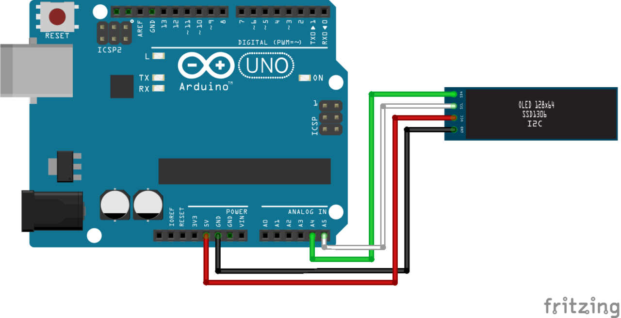 Using A 0.91in OLED Display With Arduino • AranaCorp