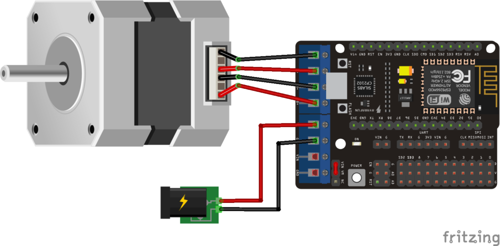 Using the ESP12E Motor Shield • AranaCorp