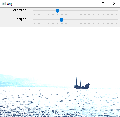 python-opencv-trackbar Traitement d'image avec OpenCV et Python